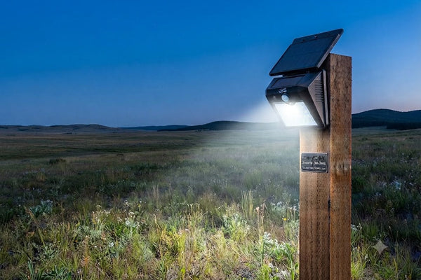 The Cheapest Way to Secure a Remote Rural Property Using Solar Lighting