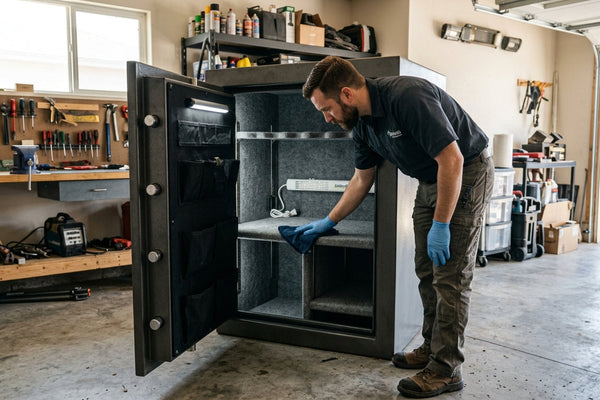 How to Get Rid of Mold and Mildew Inside Your Garage Safe