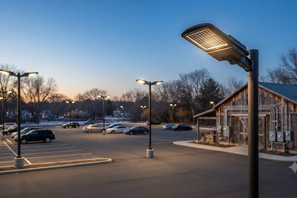 How to Fix Dim Outdoor Solar Security Lights During Freezing Months