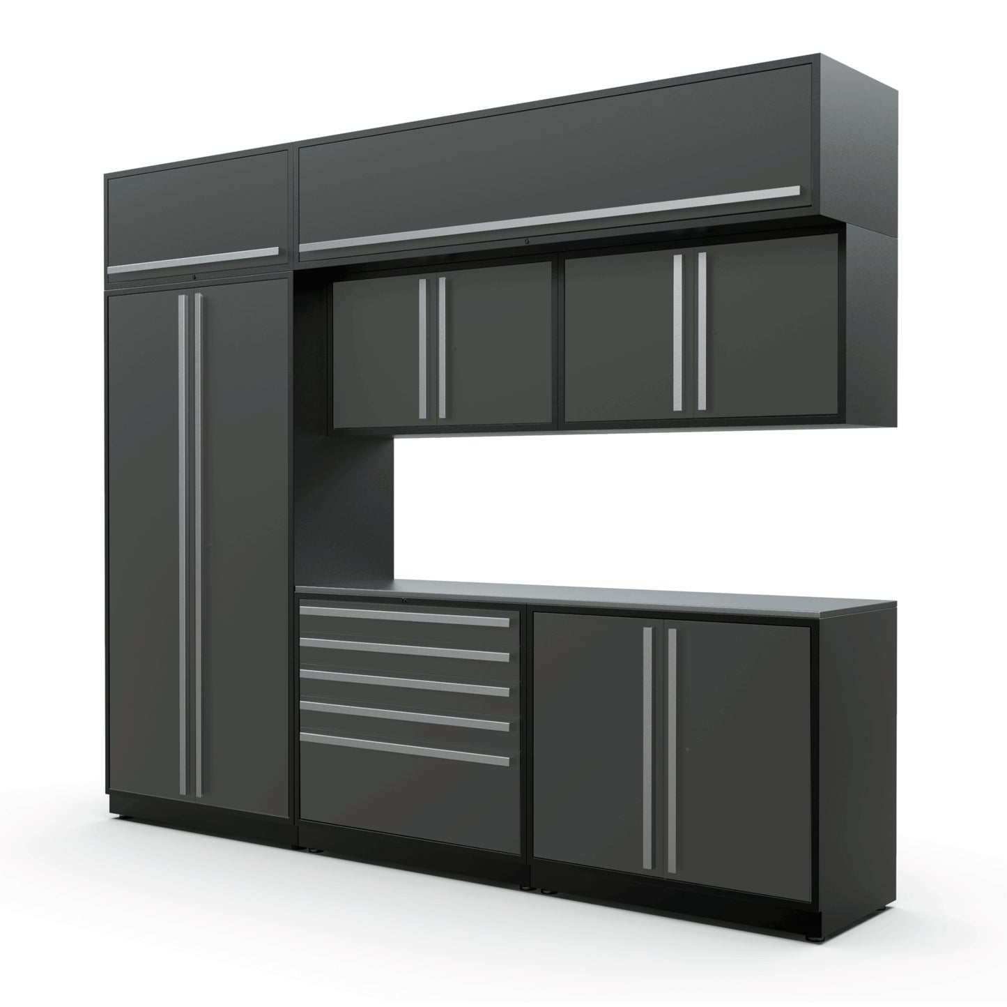 Proslat FusionPlus 10 ft set - MAX - Overheads Power Coated Grey/Black 50235K