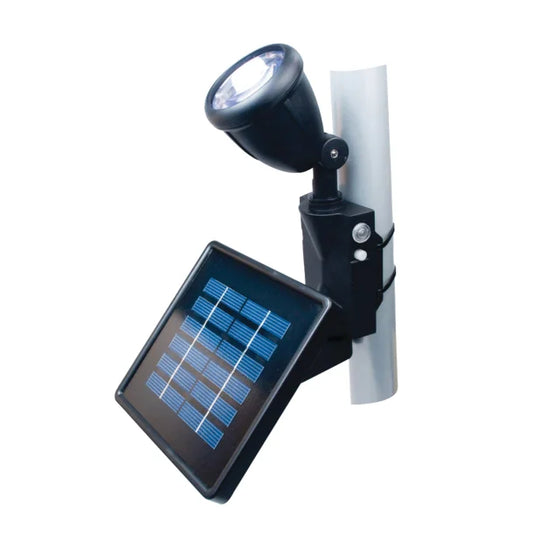 Petra MAXSA Innovations Solar LED Flag Light (Black, Model 40334)