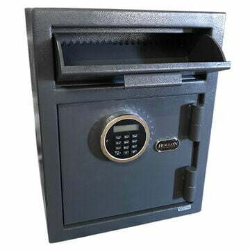 Hollon DP450LK Extra Thick 11-Gauge Steel Digital Drop Safe with Anti-Fish Baffle