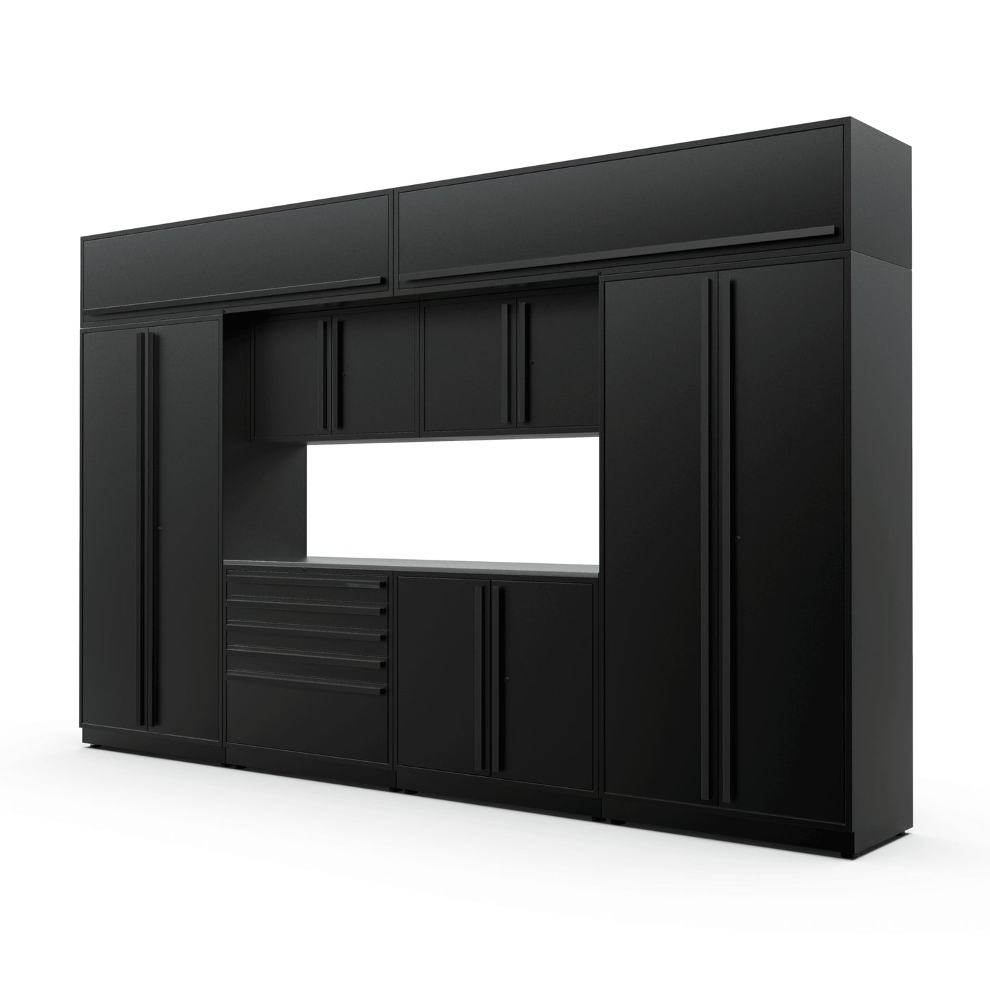 Proslat FusionPlus 13 ft set - MAX - Overheads Stainless Steel Black/Black 50434K