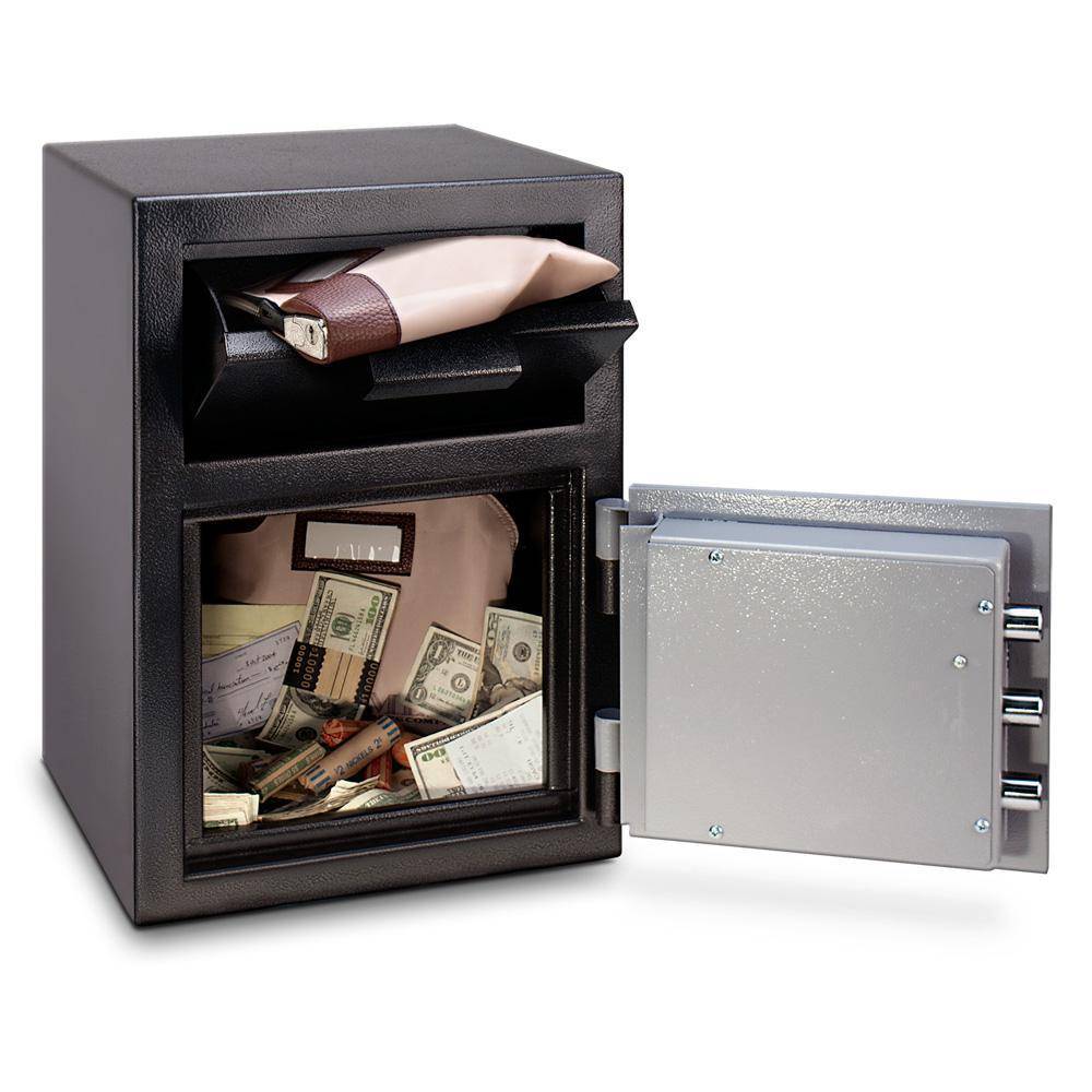 MESA Safes Depository Digital Gun Safe 0.8 cu. ft Dual Key Lock MFL2014K
