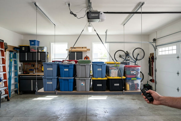 Best Drop-Down Garage Ceiling Storage