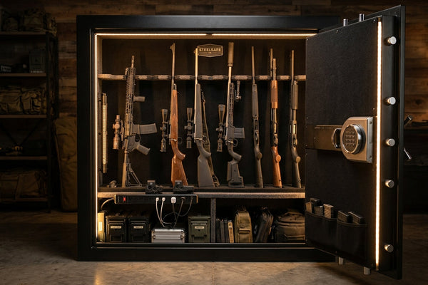 How to Run Power and Light Inside a Gun or Tool Safe