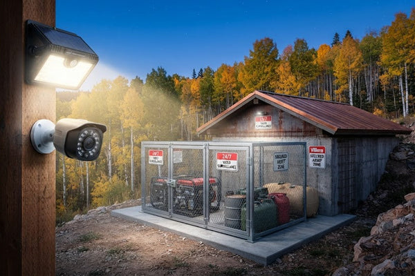 How to Secure an Off-Grid Generator and Fuel Storage on Remote Property