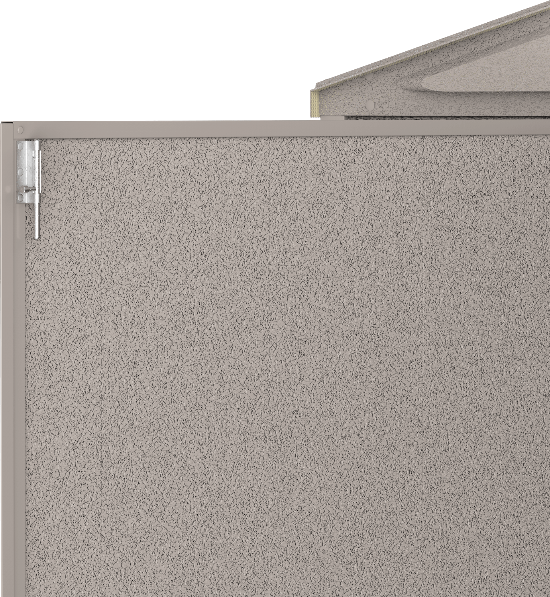 Duramax Vinyl Garage 10.5x15.5 w/ Foundation 2 Windows Walls 15026