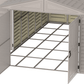 Duramax Vinyl Garage 10.5x18 w/ Foundation 2 Windows Floor 15126