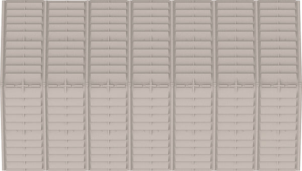 Duramax Vinyl Garage 10.5x20.5 w/ Foundation 2 Windows Roof 15226
