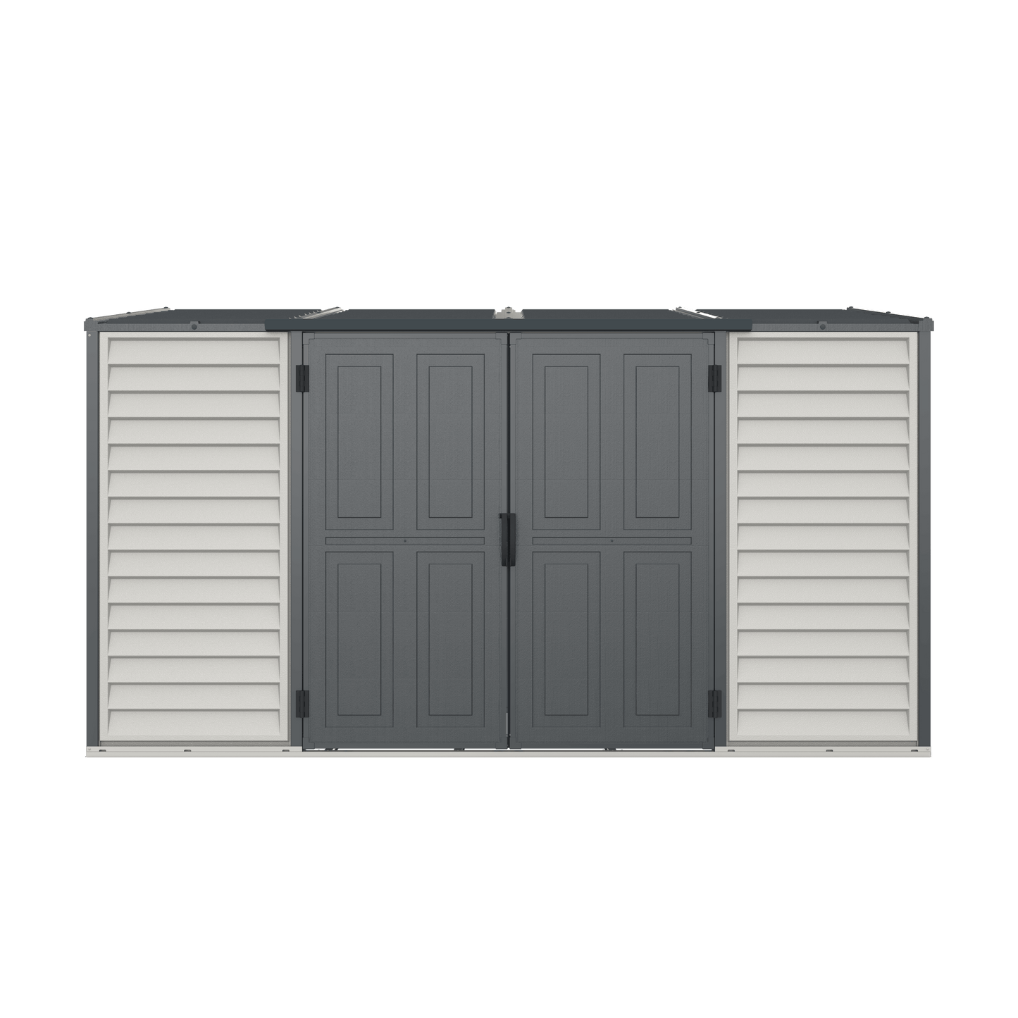 Duramax 10' x 4' SideMate Plus ProStorage Shed Front View 36825