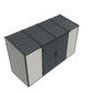 Duramax 10' x 4' Weather-Resistant ProStorage Shed 36825