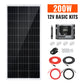RICH SOLAR 200W Off-Grid Solar Kit (Basic, Battery & Complete Inverter Bundles)