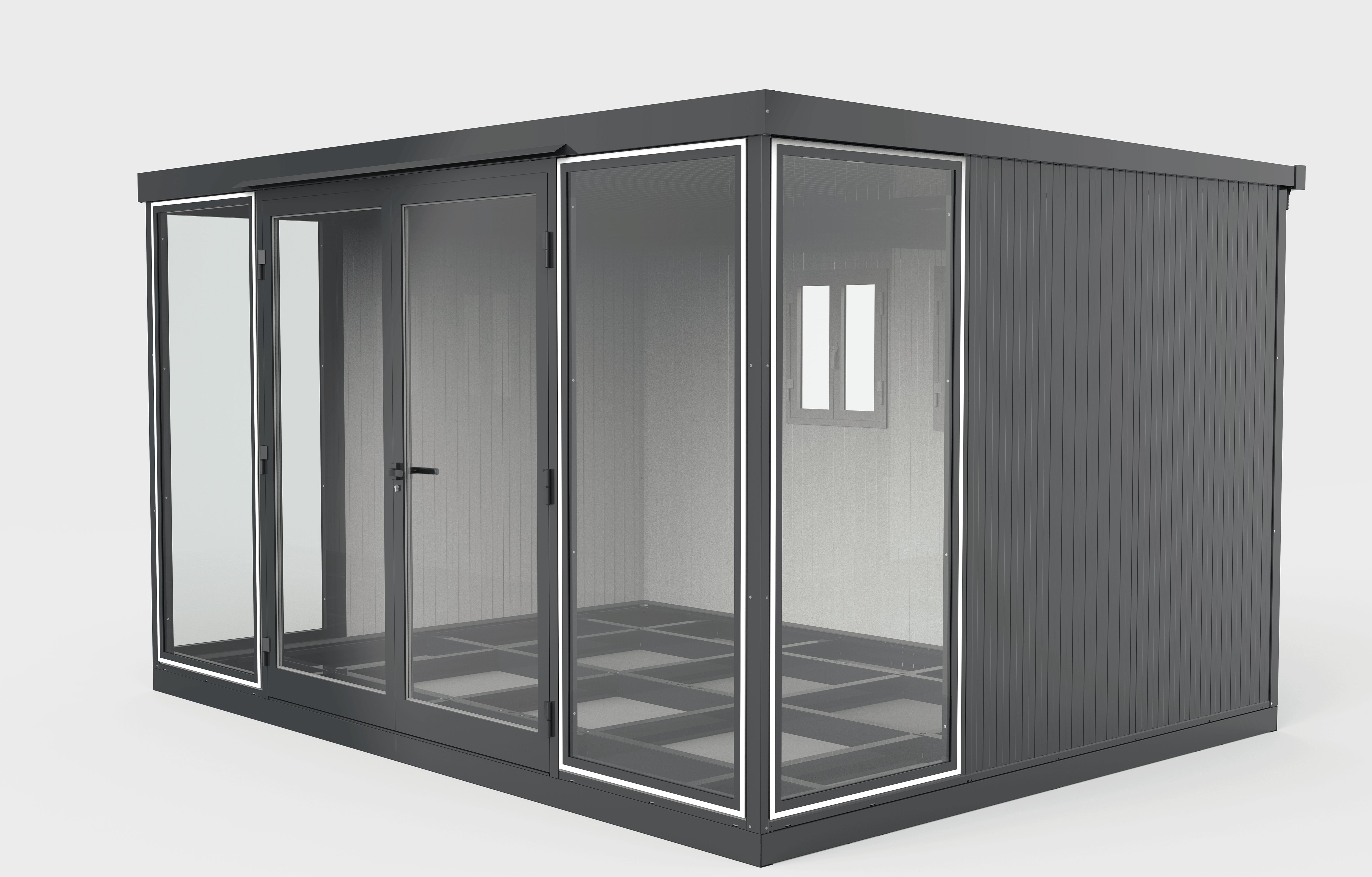Duramax 13' x 10' Glass-Walled Insulated Building 32003