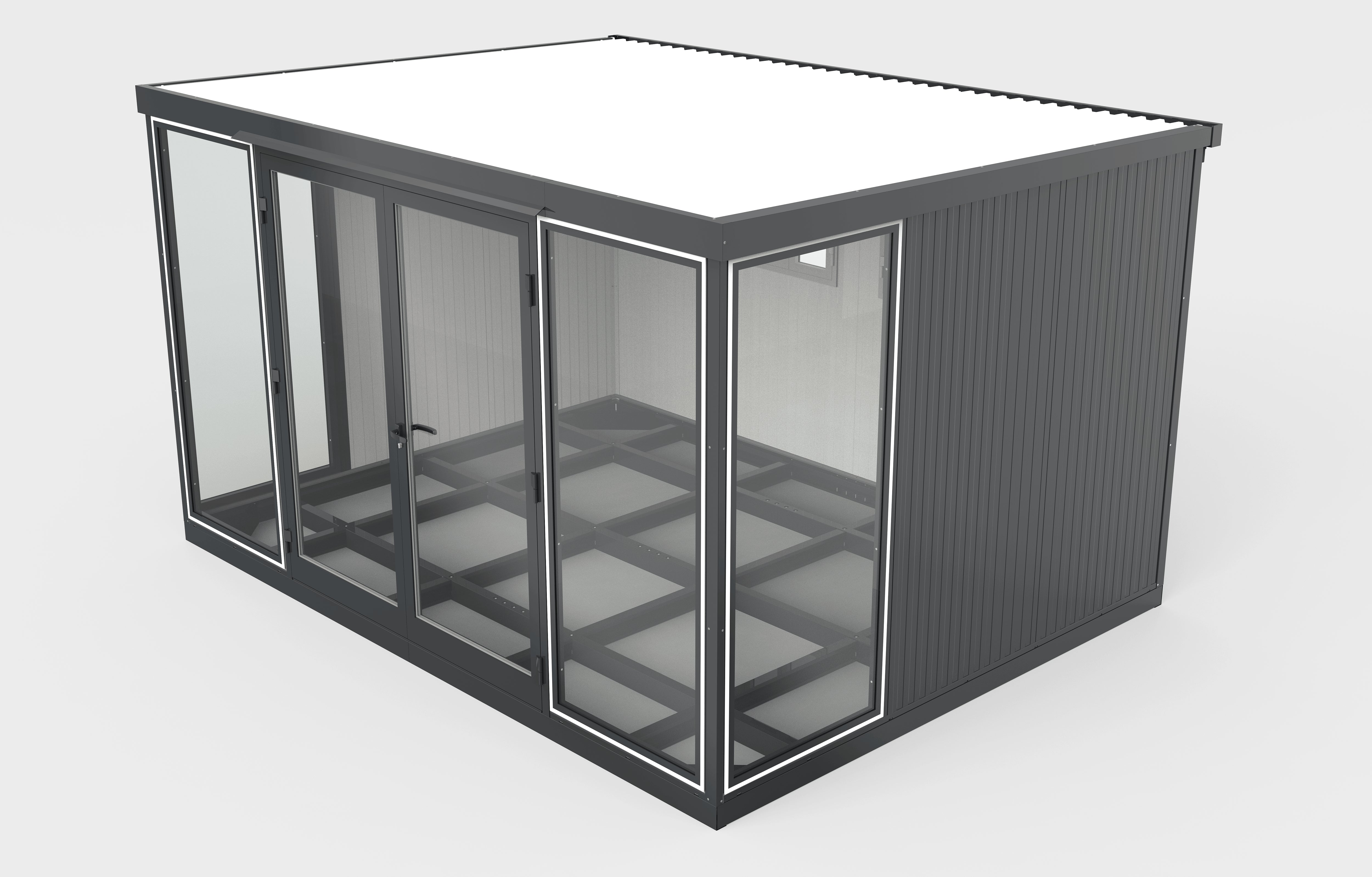 Duramax 13' x 10' Soundproof Insulated Glass Building 32003