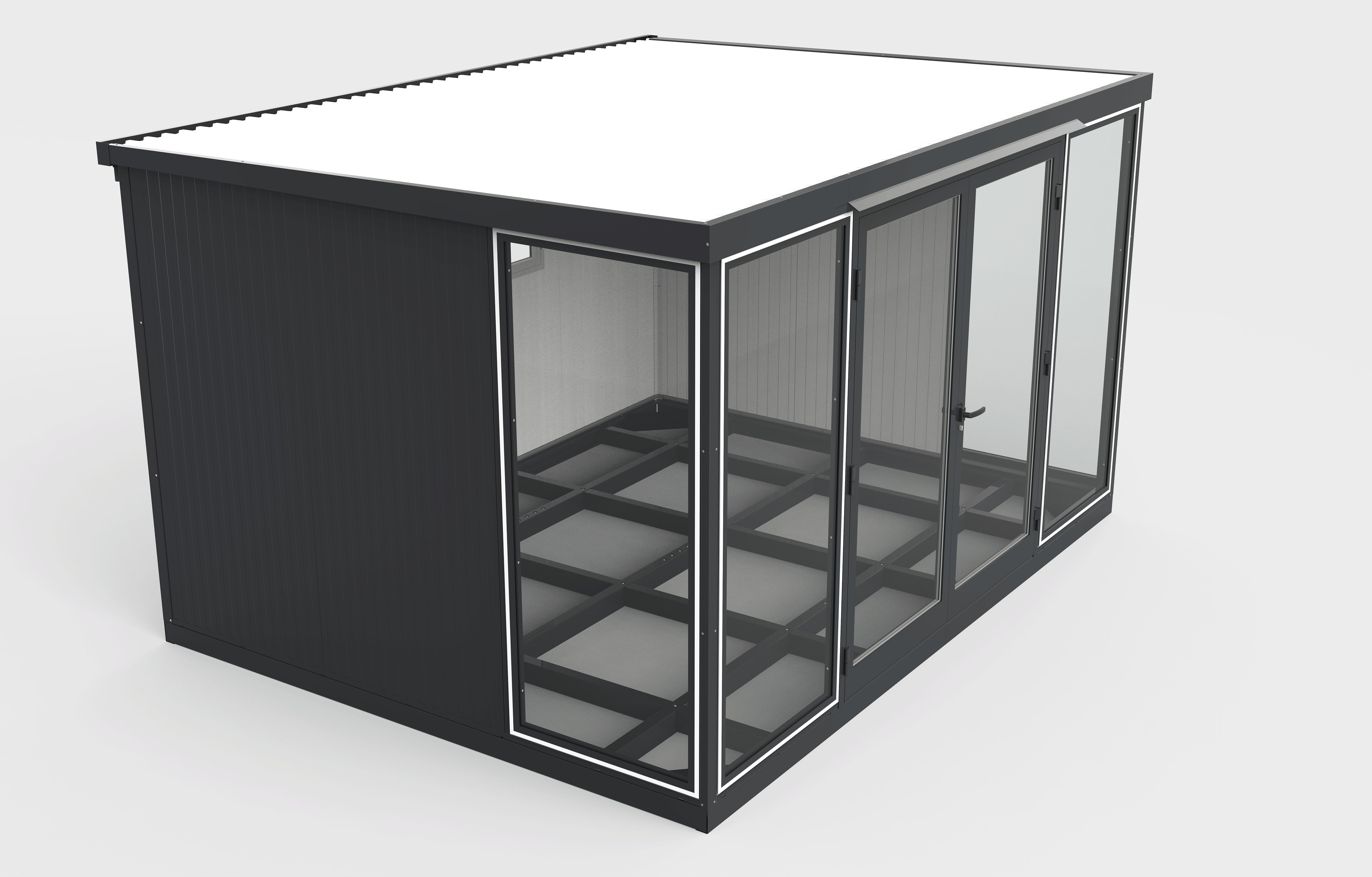 Duramax 13' x 10' Glass Panel Insulated Construction 32003