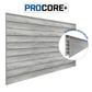 Proslat 8 ft. x 4 ft. PROCORE+ Gray Wood PVC Garage Slatwall System - 3 Pack 96 sq ft 87731K