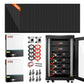 Rich Solar 13,000W 48VDC Complete Off-Grid Solar Kit | 120V/240V Output