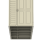 Duramax 4x10 Sidemate Shed w/foundation under the floor details 06725