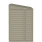 Duramax 4x10 Sidemate Shed w/foundation Back View 06725