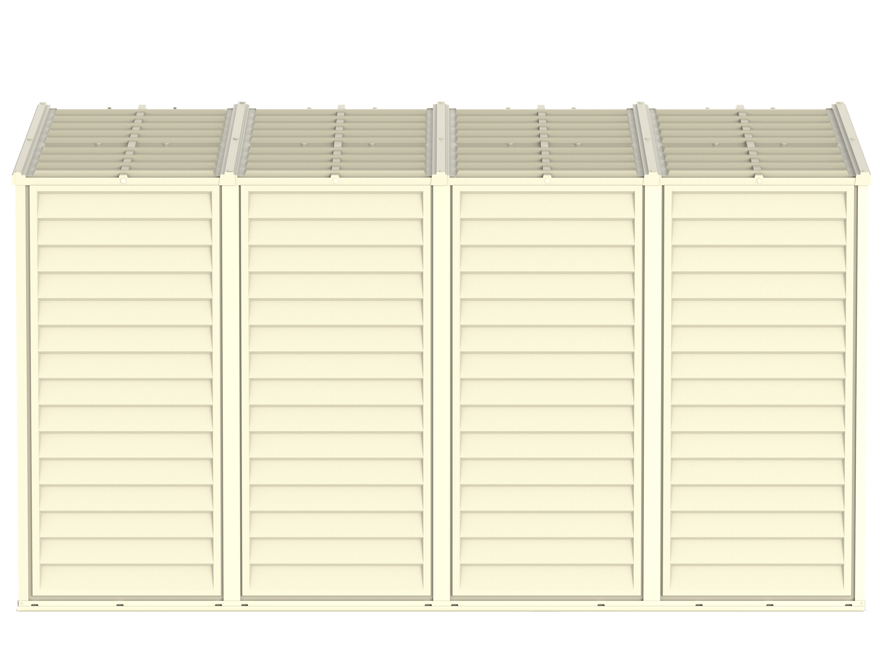 Duramax 4x10 Sidemate Shed w/foundation Side Walls 06725