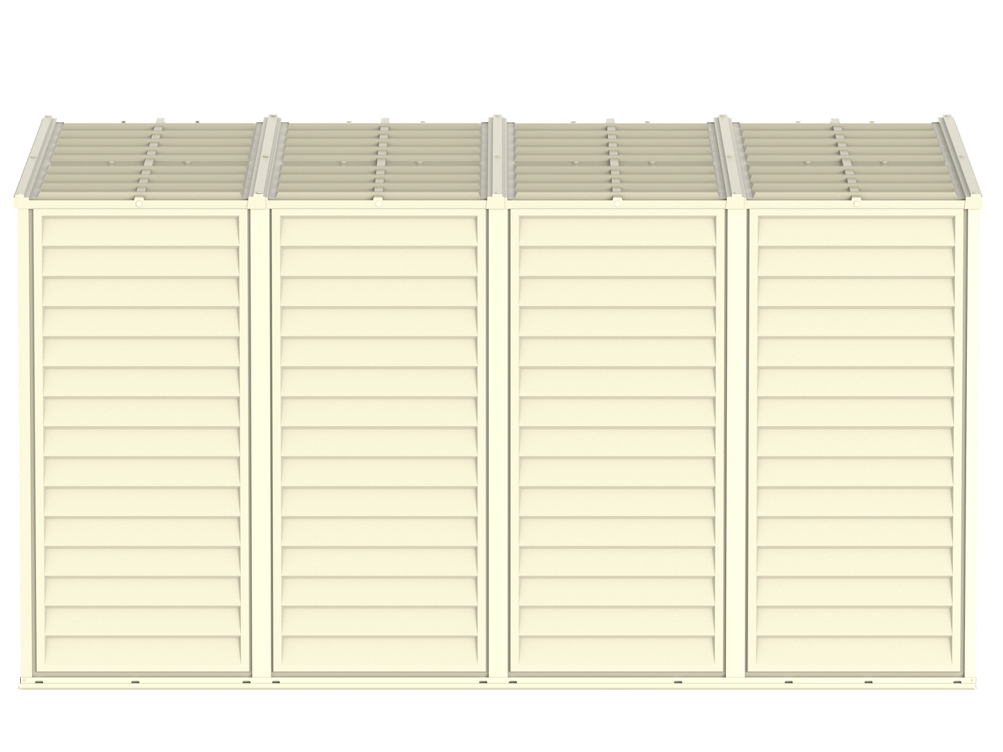 Duramax 4x10 Sidemate Shed w/foundation Side Walls 06725