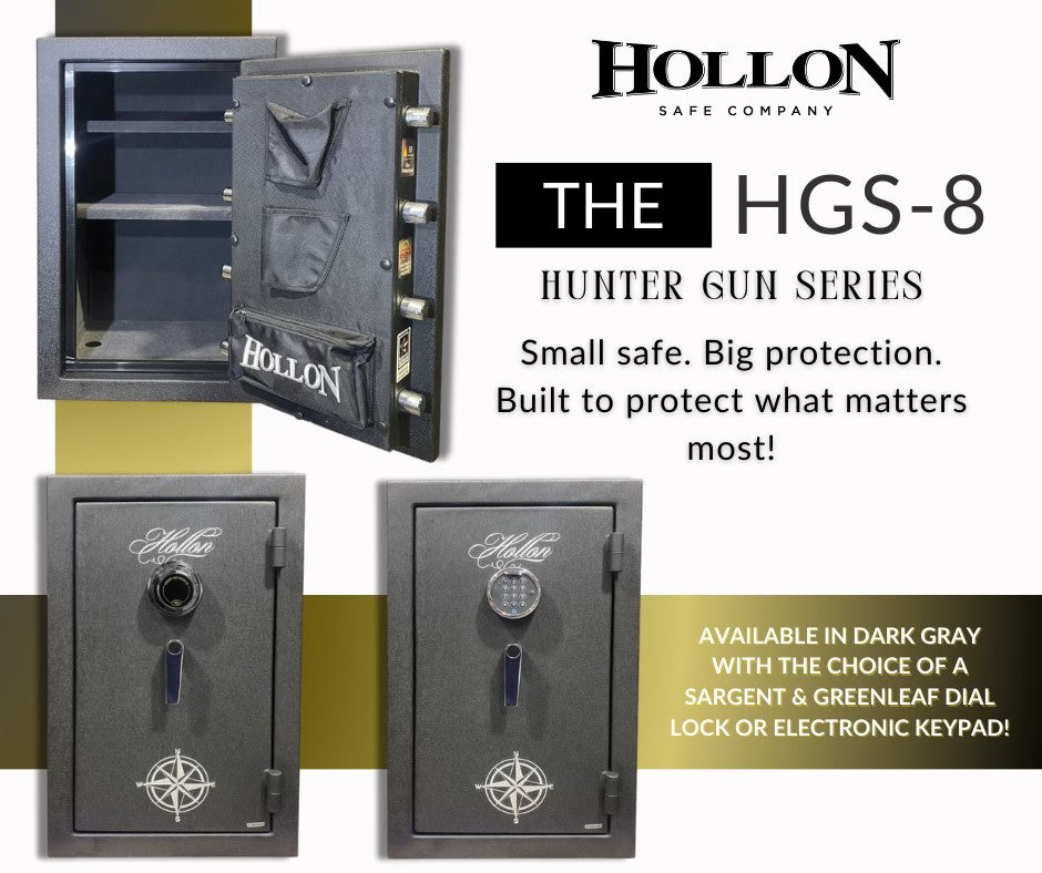 Hollon Hunter Series HGS-8 Safe | 45-Min Fire Protection