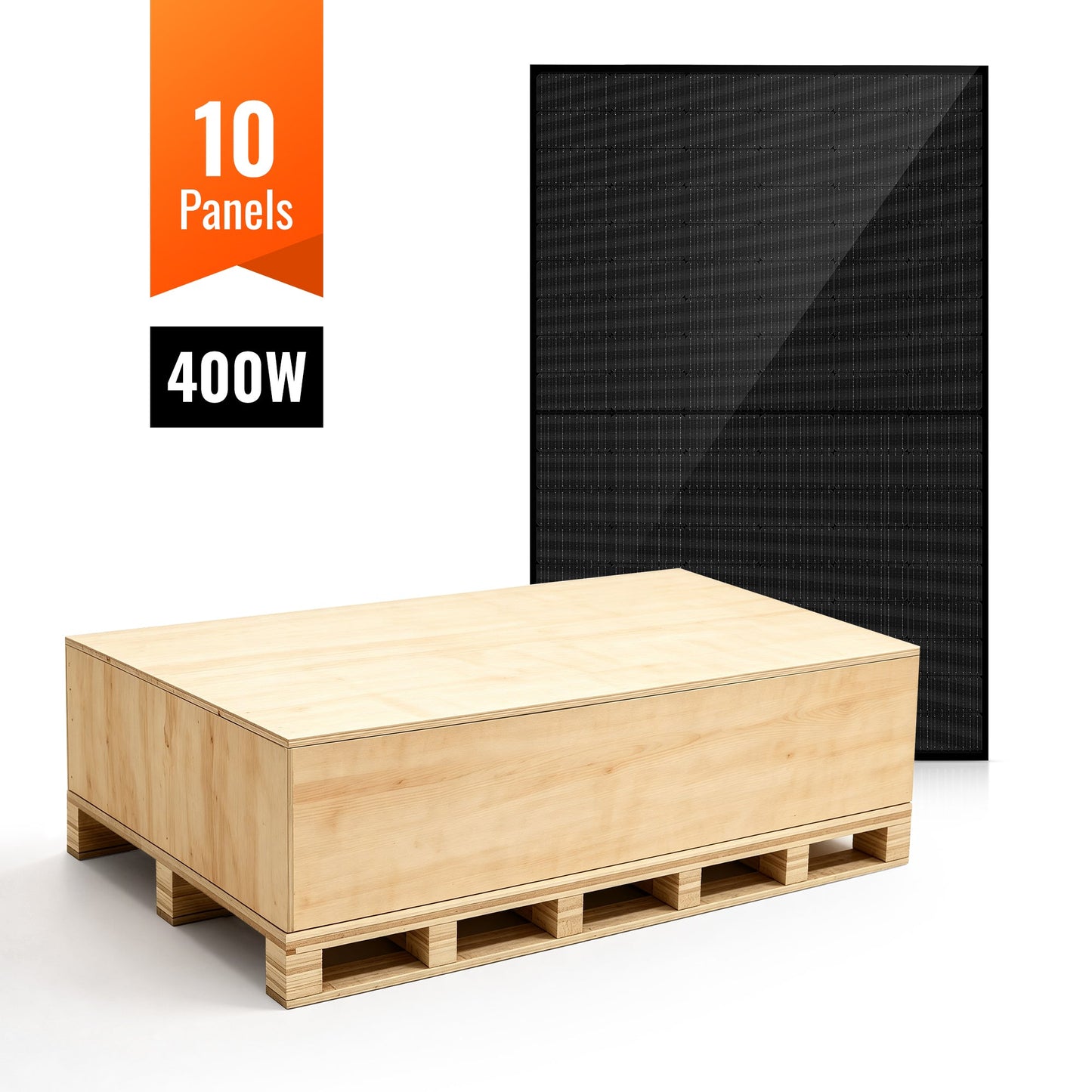RICH SOLAR MEGA 400 Watt 24 Volt Monocrystalline Solar Panel