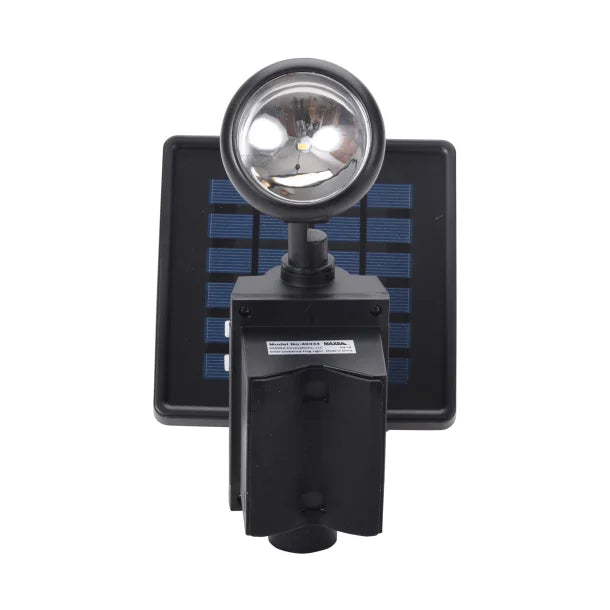 Petra MAXSA Innovations Solar LED Flag Light (Black, Model 40334)
