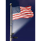 Petra MAXSA Innovations Solar LED Flag Light (Black, Model 40334)