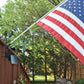 Petra MAXSA Innovations Solar LED Flag Light (Black, Model 40334)