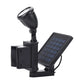 Petra MAXSA Innovations Solar LED Flag Light (Black, Model 40334)