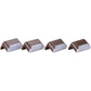 Petra MAXSA Innovations Solar-Powered LED Deck & Step Lights (Brown, 4-Pack, Model 47332)