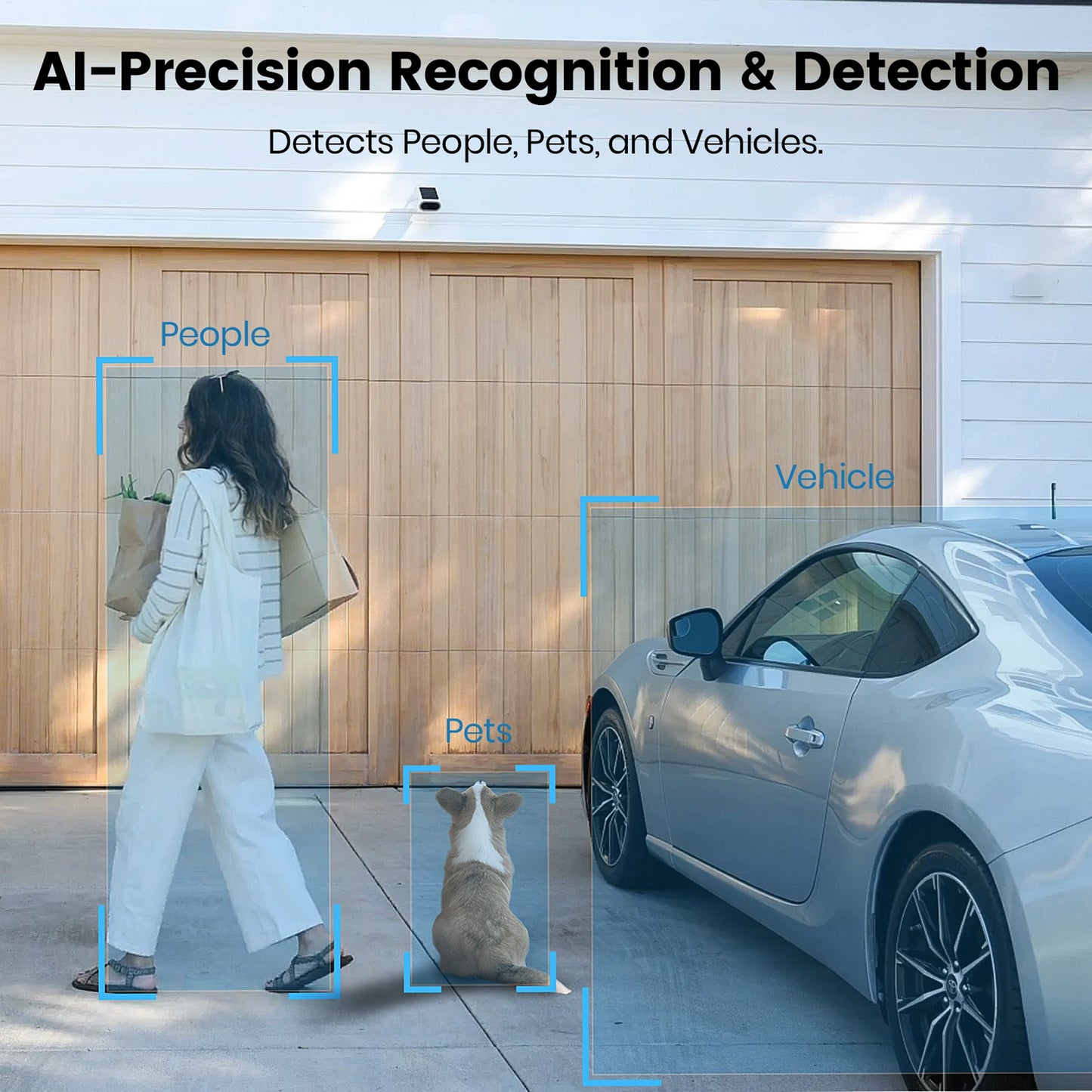 Petra AOSU 4K UHD 8.0MP SolarCam P1 Max Outdoor AI Smart Security Camera (C8S2CA11)