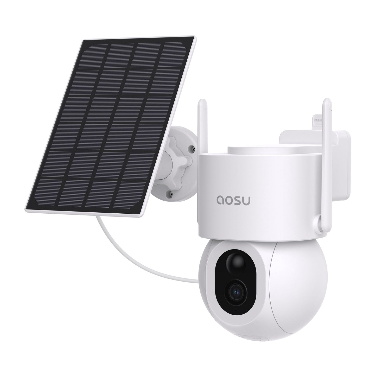 Petra AOSU 3K 5.0 MP Wireless Outdoor Solar Security Camera with Panoramic PTZ & AI Auto-Tracking (Model C9S2CH11)