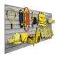 Proslat 8 ft. x 4 ft. PROCORE+ Gray Wood PVC Garage Wall Storage Solution – 2 Pack 64 sq ft 87721K