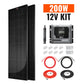 Rich Solar 200W Slim Kit with 30A MPPT Charge Controller | Off-Grid Van & RV Solar