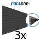 Proslat PROCORE+ Carbon Fiber PVC Slatwall 3 pack 87753K