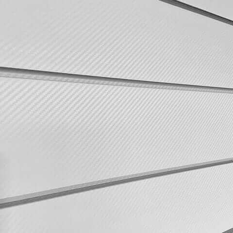Proslat 8 ft. x 4 ft. PROCORE+ Silver Gray Carbon Fiber Heavy-Duty Slatwall – 2 Pack 64 sq ft 87727K