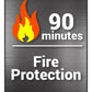 Hollon Black Hawk BHS-16 Gun Safe | 90-Min Fire Protection