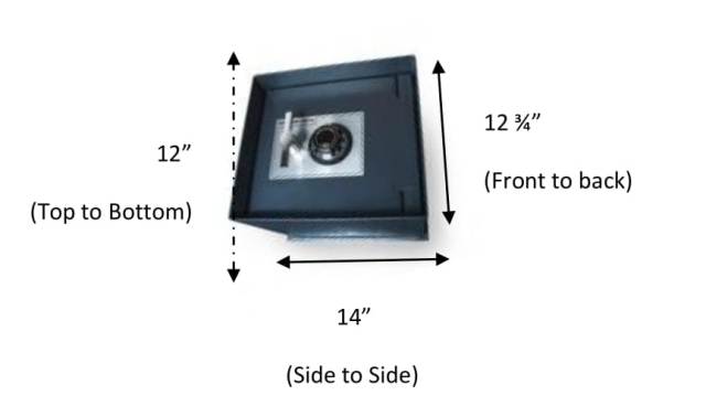 Hollon B1500 B-Rated In-Floor Foundation Safe