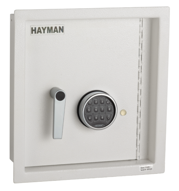 Hayman Minuteman WS7-E Electronic Wall Safe