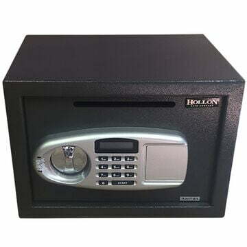 Hollon DP25EL Electronic Drop Slot Safe with Emergency Key Override