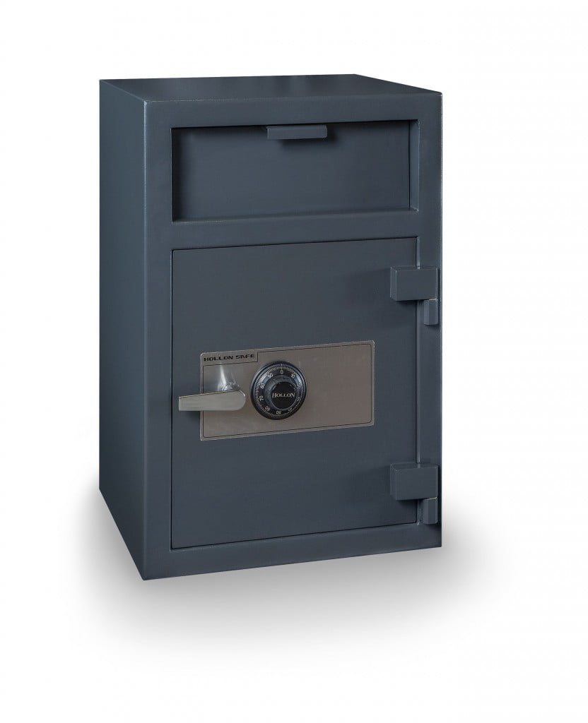 Hollon FD-3020C B-Rated Depository Drop Safe with S&G Group 2 Dial Lock