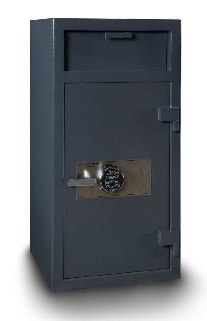 Hollon FD-4020E B-Rated Single Door Depository Safe with S&G UL Listed Type 1 Electronic Lock