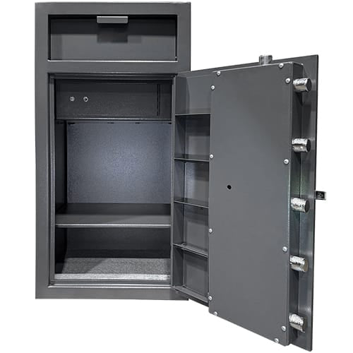 Hollon FD-4020EILK B-Rated Depository Safe with Inner Key Locker & S&G Electronic Lock