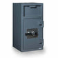 Hollon FD-2714C B-Rated Depository Drop Safe with UL Listed Group 2 Dial Lock