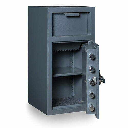 Hollon FD-2714C B-Rated Depository Drop Safe with UL Listed Group 2 Dial Lock