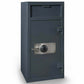Hollon FD-4020C B-Rated Single Door Depository Safe with UL Listed S&G Group 2 Dial Lock