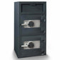 Hollon FDD-4020EE B-Rated Double Door Depository Safe with Dual S&G Electronic Keypad Locks